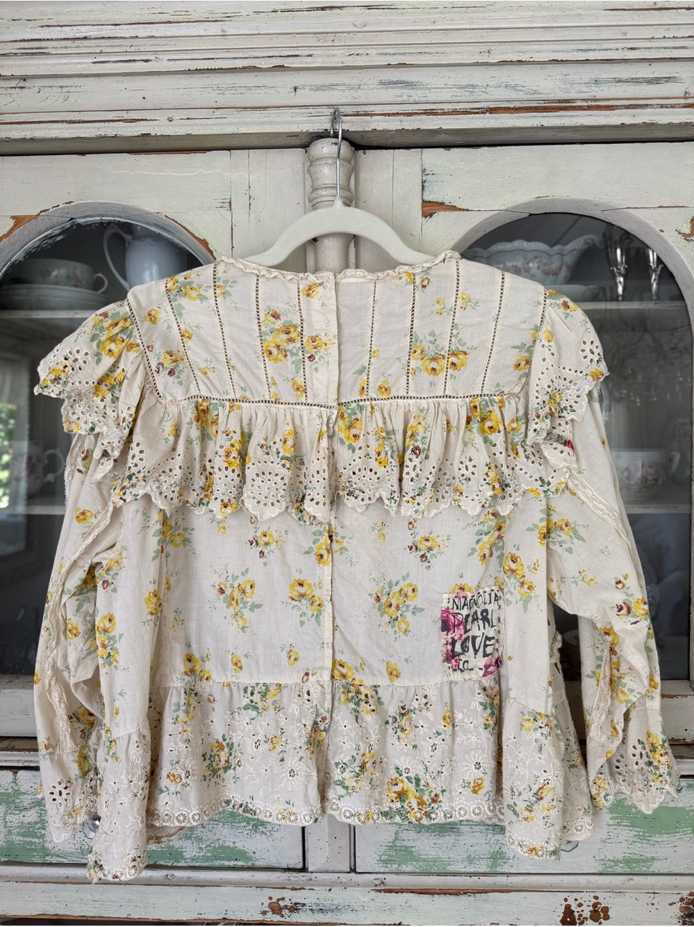 Magnolia Pearl Eyelet Eadred Blouse - Picture 8 of 10